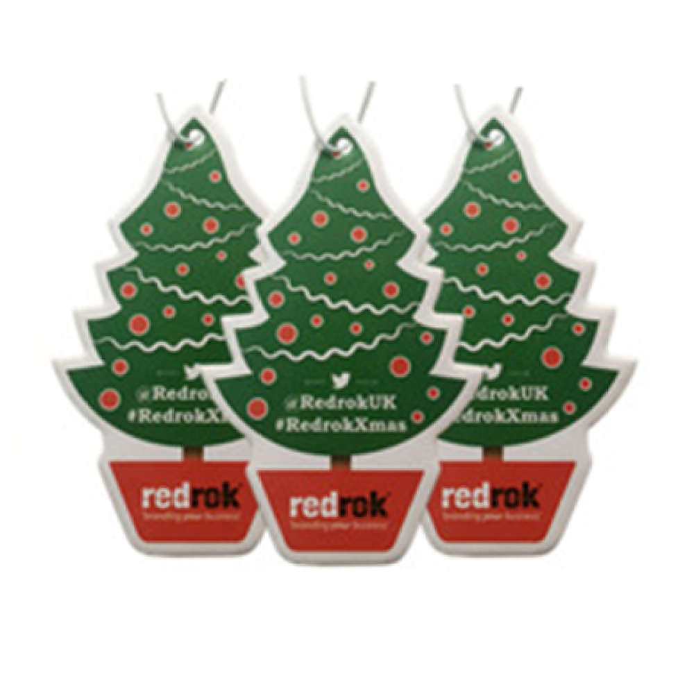 Personalized Air Freshener | Christmas Tree Promotion